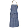 Delantal CORIANDER azul denim