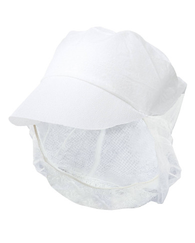 Gorra desechable FORK blanco