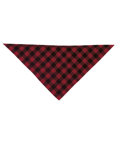 Pañuelo triangular CACHIRULO violeta uva-negro