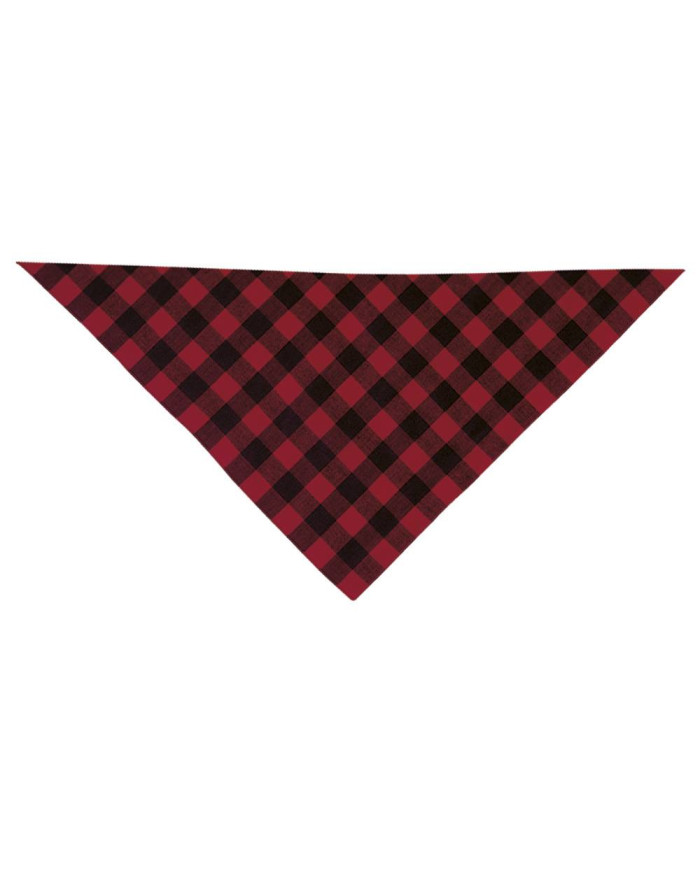 Pañuelo triangular CACHIRULO violeta uva-negro