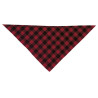 Pañuelo triangular CACHIRULO violeta uva-negro