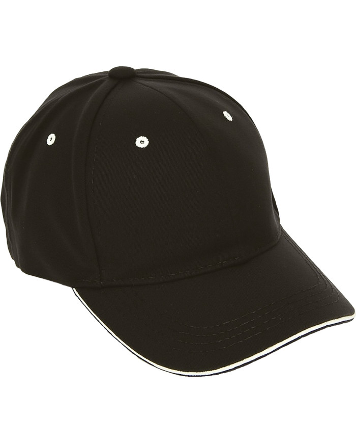 Gorra PLAY negro-blanco