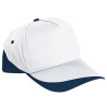Gorra FORT gris cemento-azul marino orión