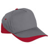 Gorra FORT gris cemento-azul marino orión