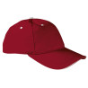 Gorra SANDWICH azul marino orión-rojo loto-amarillo limón
