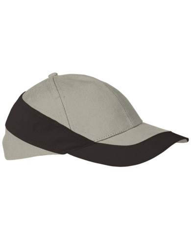 Gorra DURAN negro-blanco