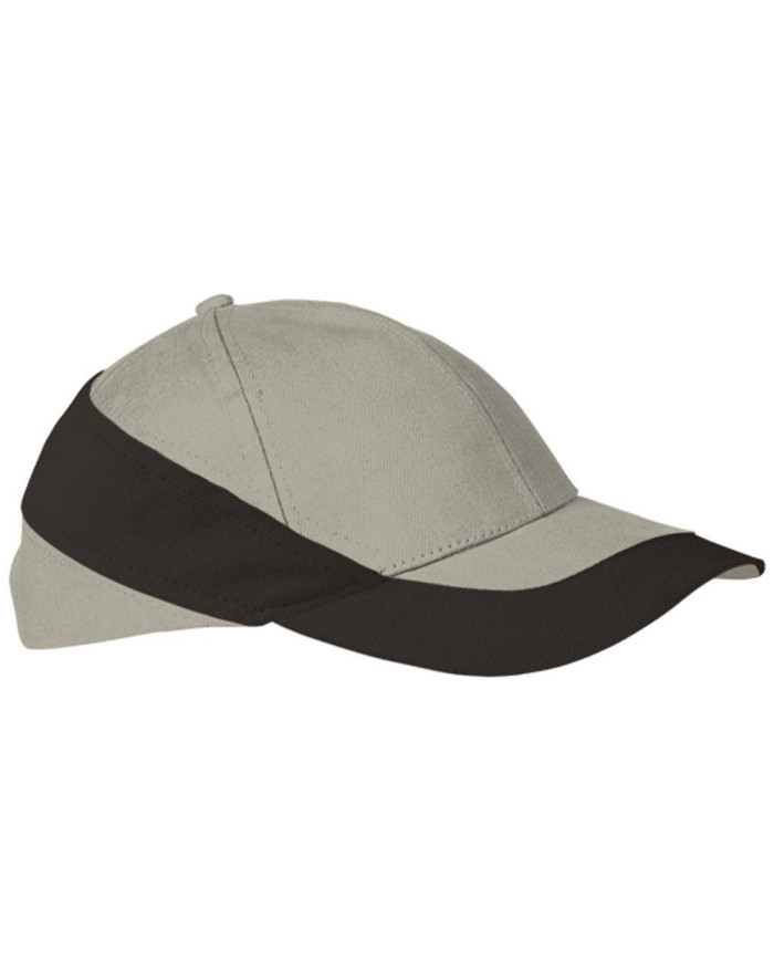 Gorra DURAN negro-blanco