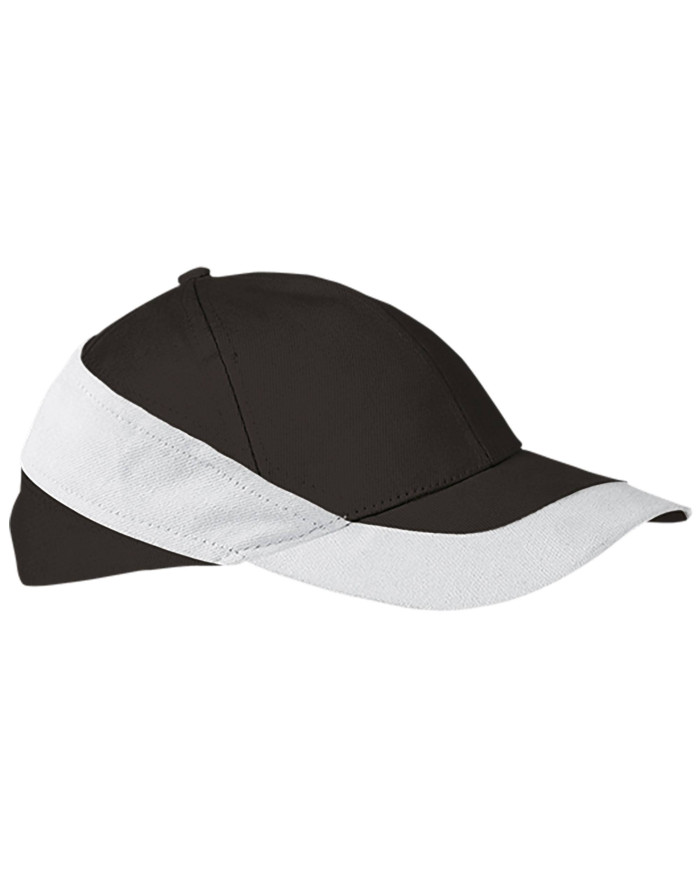 Gorra DURAN negro-blanco