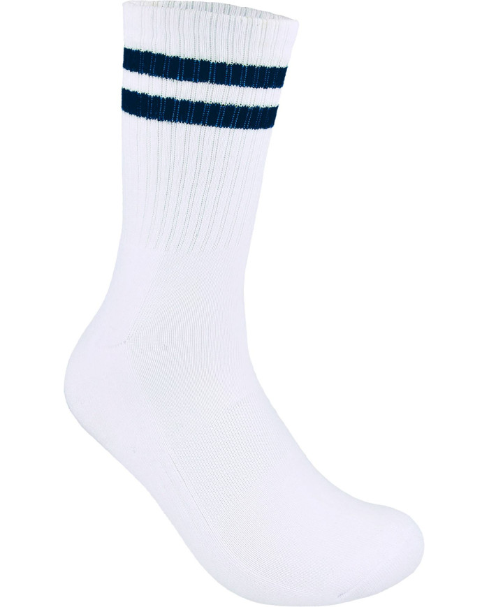 Calcetín deportivo YVES negro-blanco