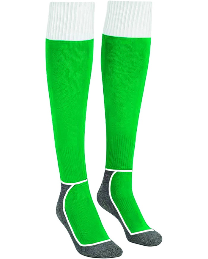 Medias de fútbol TRAFFORD negro-blanco