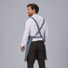DELANTAL PETO BOLSILLO CARTERA SARGA RECICLADA 88X74 CM GARYS