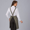 DELANTAL PETO BOLSILLO CARTERA SARGA RECICLADA 88X74 CM GARYS
