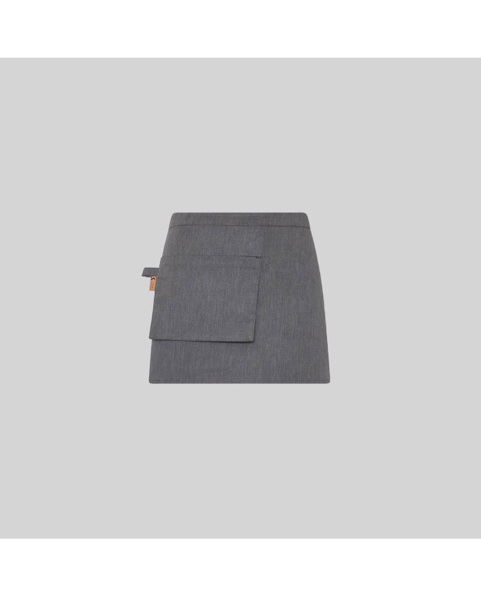 DELANTAL CORTO BOLSILLO CARTERA SARGA RECICLADA 35X67 CM GARYS