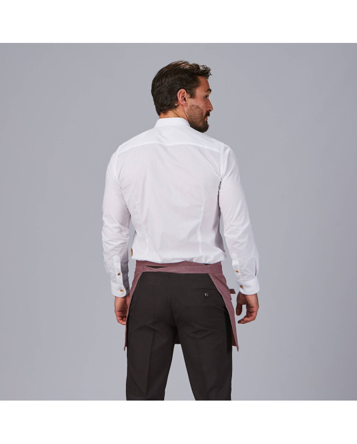 DELANTAL CORTO BOLSILLO CARTERA SARGA RECICLADA 35X67 CM GARYS