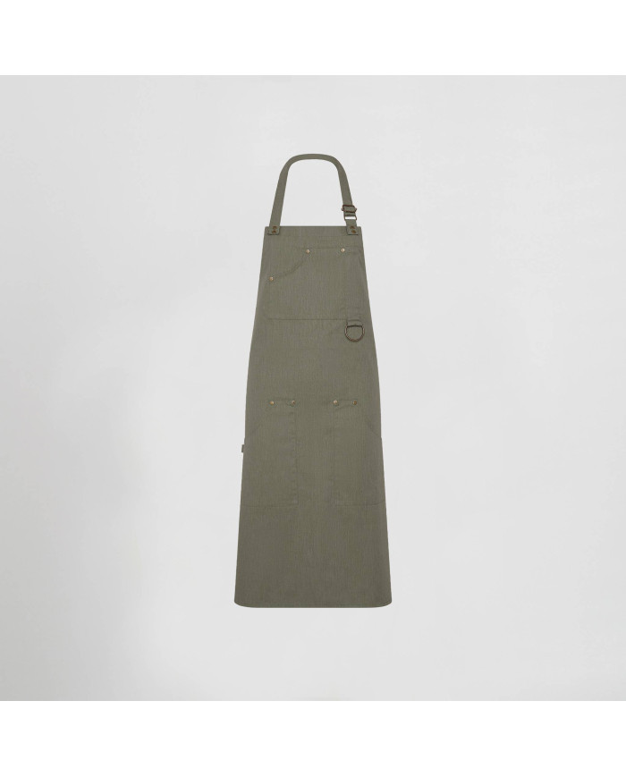 DELANTAL PETO REMACHES SARGA RECICLADA 86X74 CM GARYS