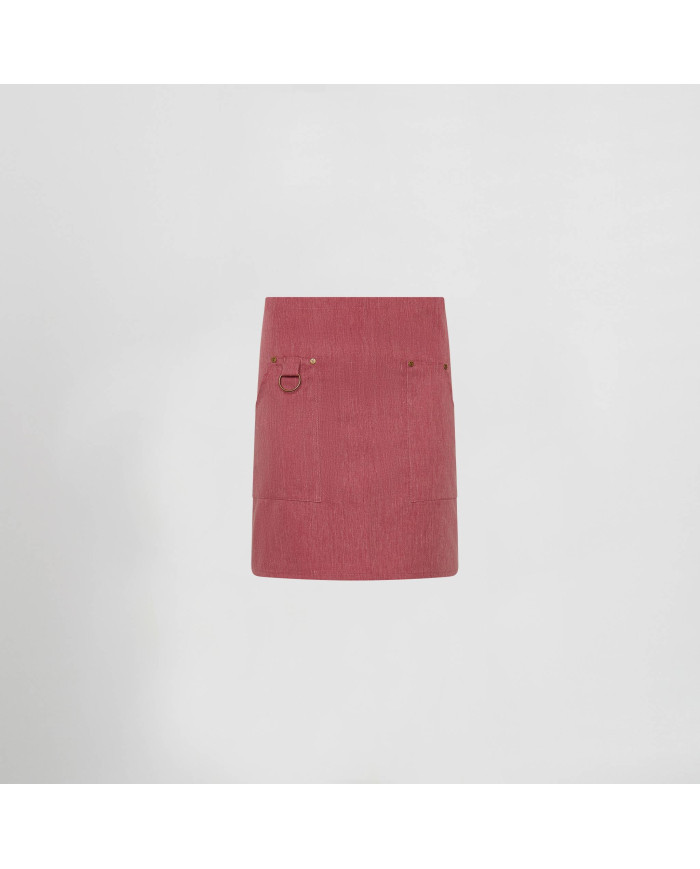 DELANTAL CORTO REMACHES SARGA RECICLADA 50X74 CM GARYS