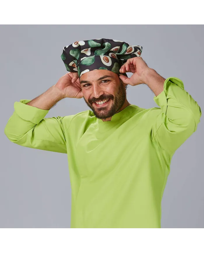 GORRO GRAN CHEF VELCRO ESTAMPADO GARYS