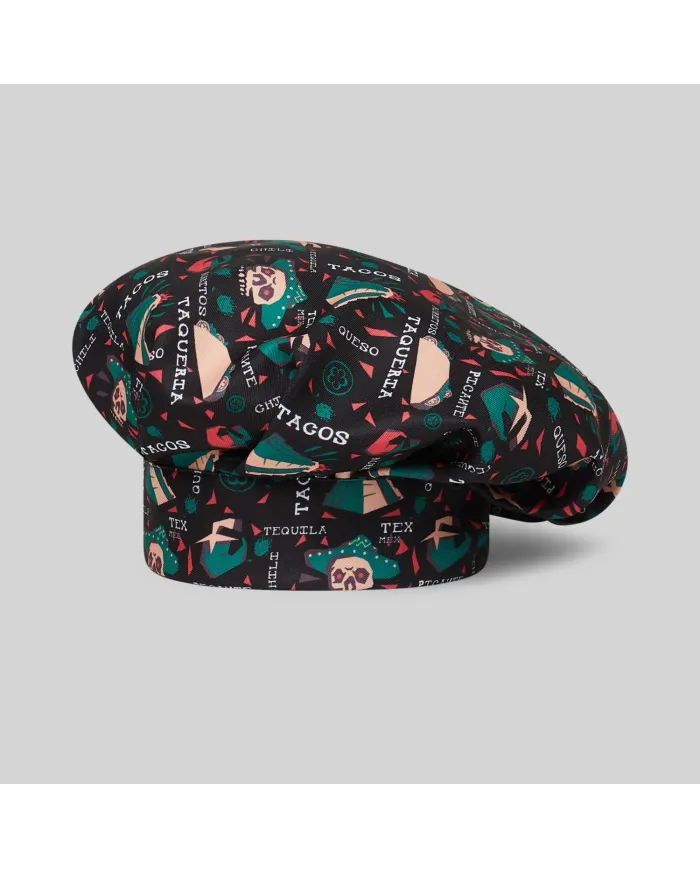 GORRO GRAN CHEF VELCRO ESTAMPADO GARYS