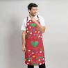 DELANTAL AGATHA NAVIDAD 80X68 CM GARYS