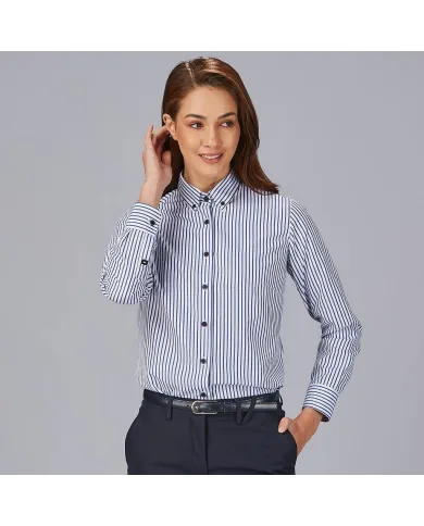 CAMISA MUJER RAYAS BICOLOR SIMONETTA GARYS