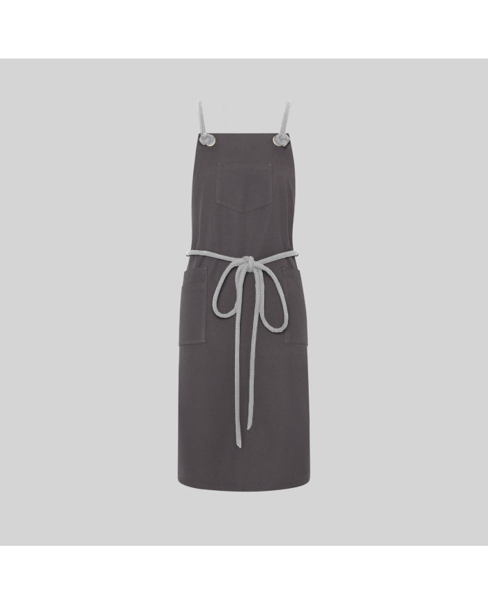 DELANTAL PETO CORDON TRENZADO 88X74 CM GARYS