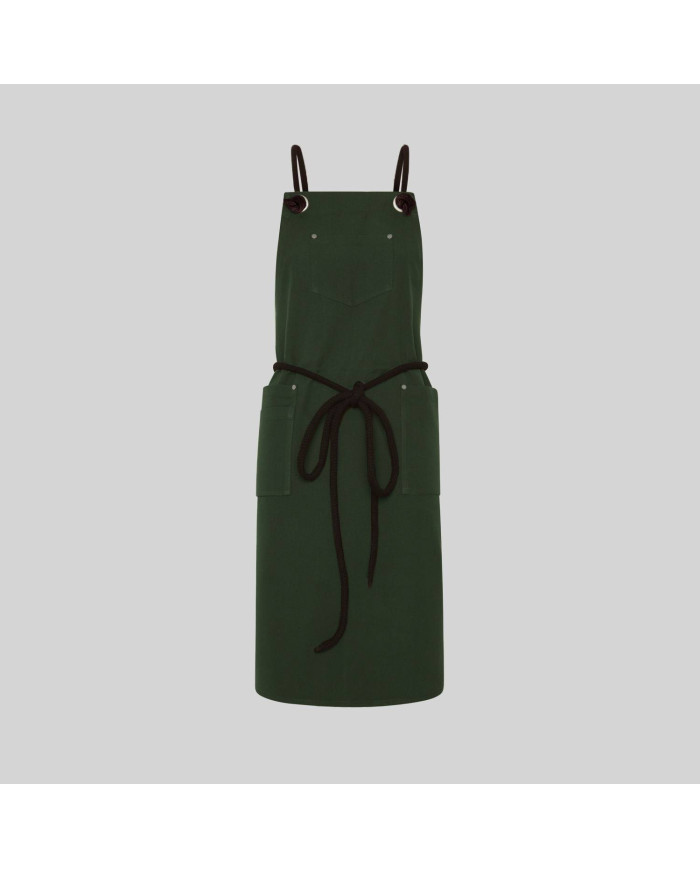 DELANTAL PETO CORDON TRENZADO 88X74 CM GARYS