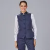 CHALECO MUJER CUELLO MAO LUJAN GARYS