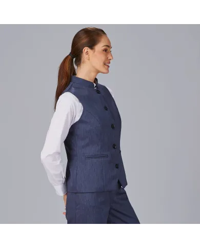 CHALECO MUJER CUELLO MAO LUJAN GARYS