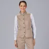 CHALECO MUJER CUELLO MAO LUJAN GARYS