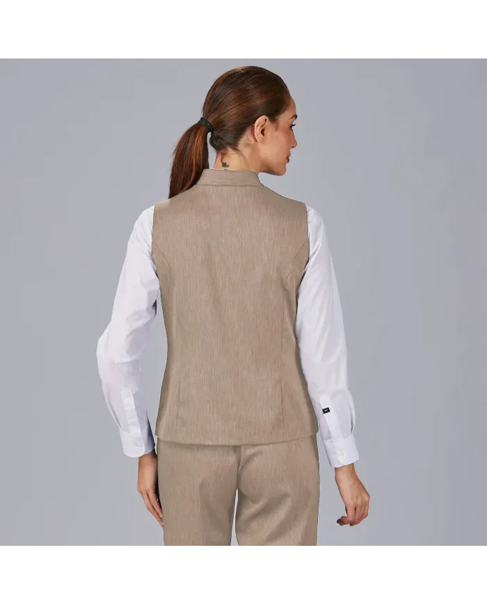 CHALECO MUJER CUELLO MAO LUJAN GARYS