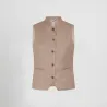 CHALECO MUJER CUELLO MAO LUJAN GARYS