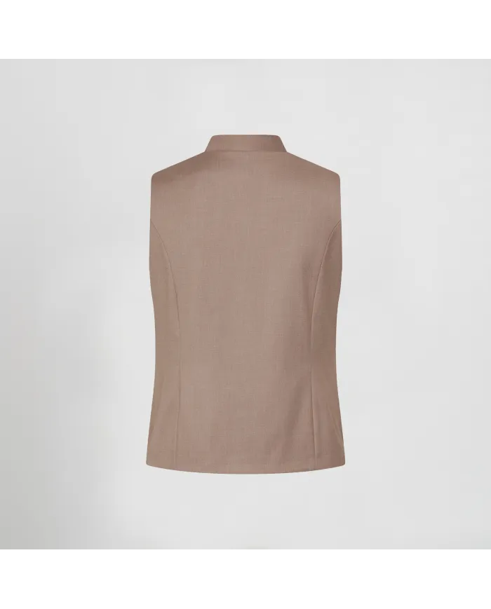 CHALECO MUJER CUELLO MAO LUJAN GARYS