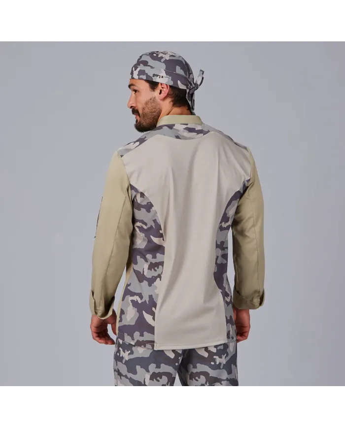 CHAQUETA COCINA UNISEX COMBI CANALE TACTICO GARYS