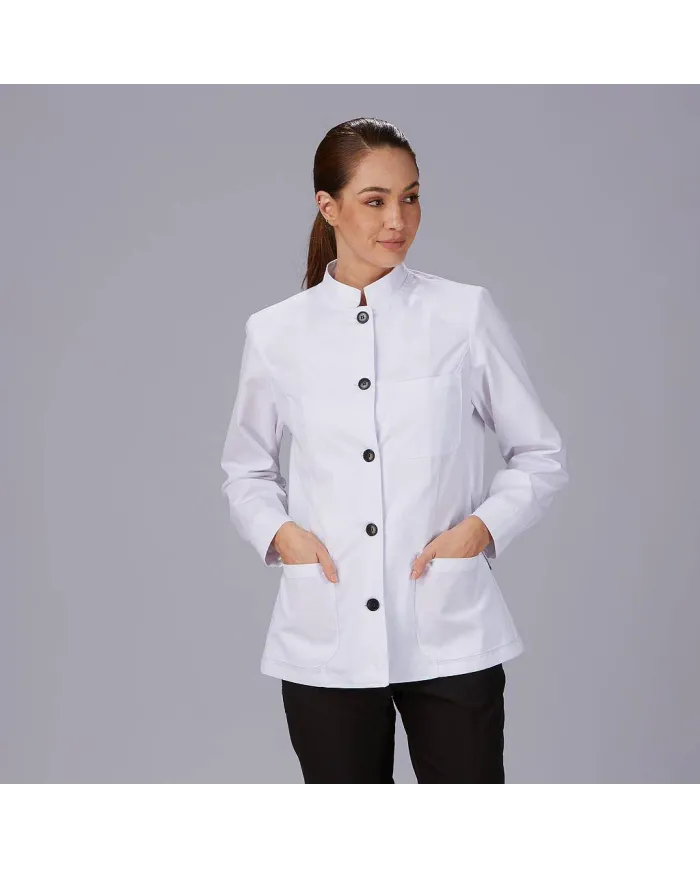 BLUSA MUJER CUELLO MAO M/LARGA GARYS