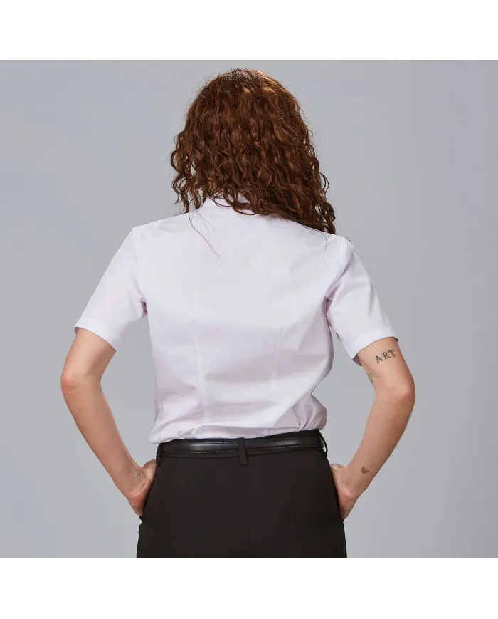 CAMISA MUJER M/C ELASTAN "RED LINE" GARYS