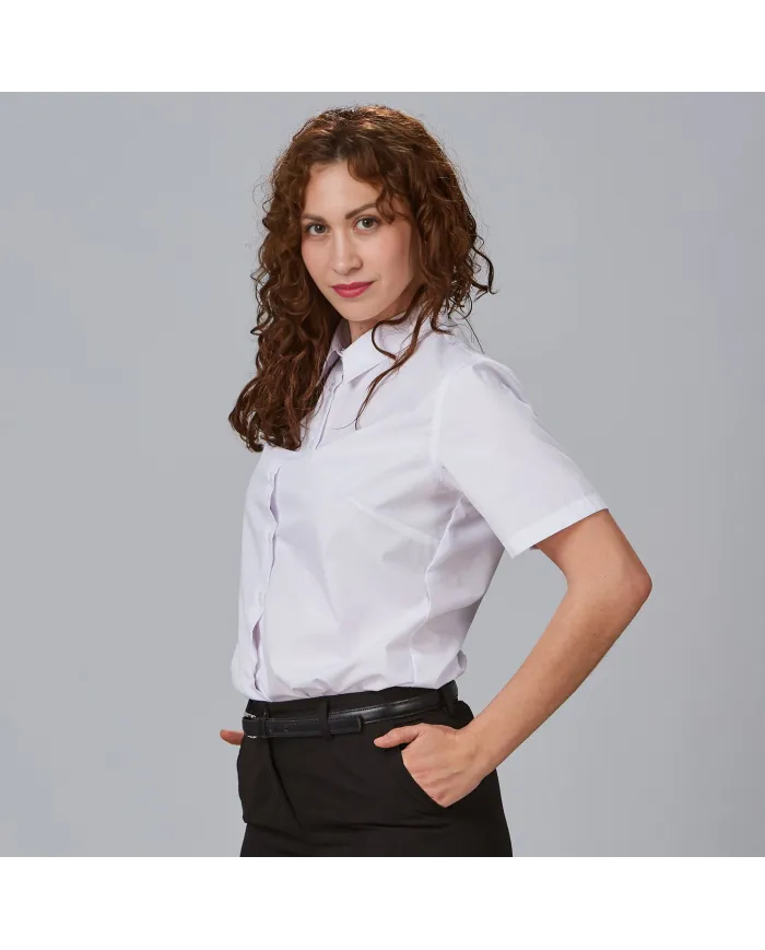 CAMISA MUJER M/C ELASTAN "RED LINE" GARYS