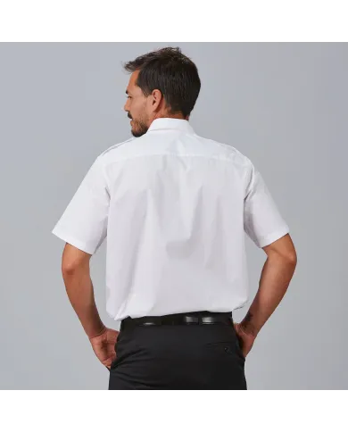 CAMISA UNISEX CHARRETERAS M/C ELASTAN "RED LINE" GARYS
