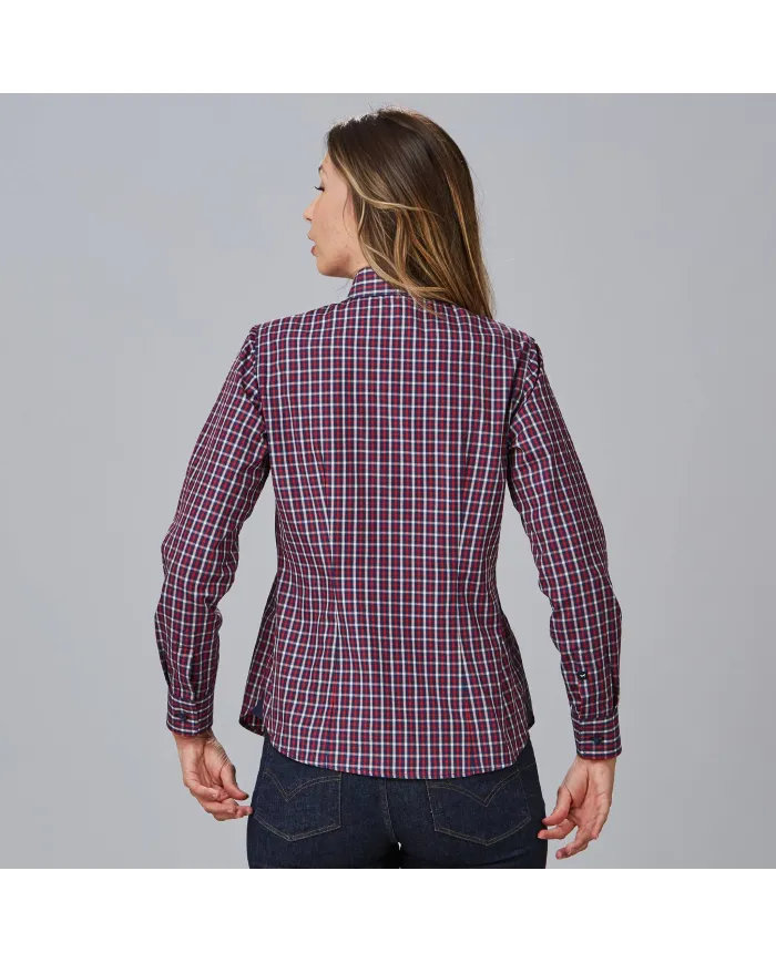 CAMISA MUJER CUADROS CATERINA GARYS