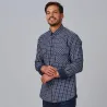 CAMISA HOMBRE SLIM FIT CUADROS FAUSTO GARYS