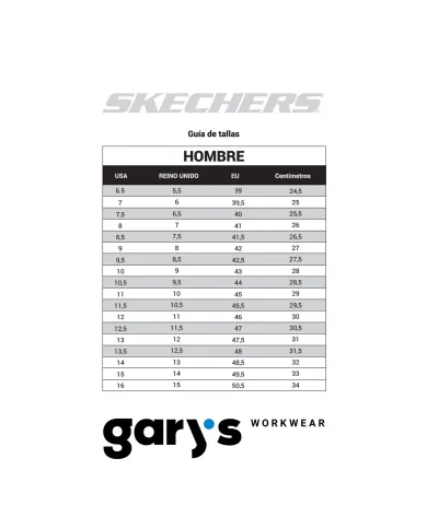 MALAD SKECHERS HOMBRE (SK77535EC) GARYS