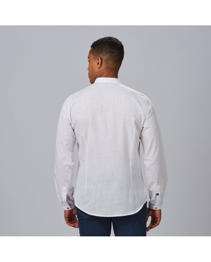 CAMISA HOMBRE DANTE SLIM FIT FALSO LINO GARYS