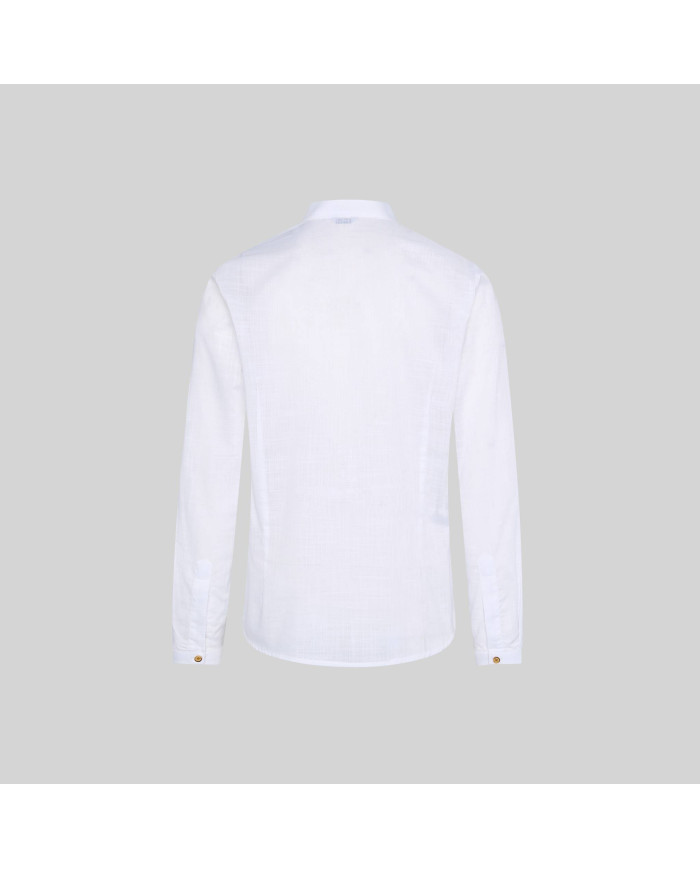 CAMISA HOMBRE DANTE SLIM FIT FALSO LINO GARYS