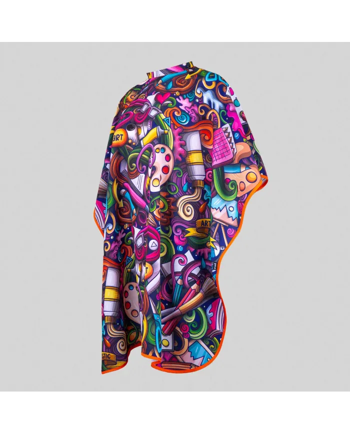 CAPA DE PELUQUERIA INFANTIL ESTAMPADA GARYS