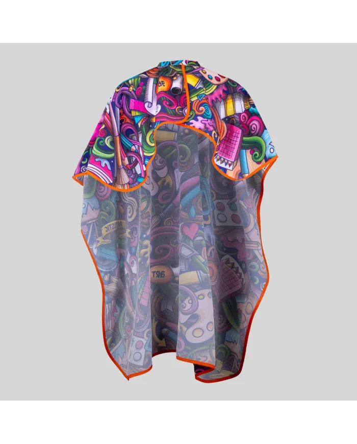 CAPA DE PELUQUERIA INFANTIL ESTAMPADA GARYS