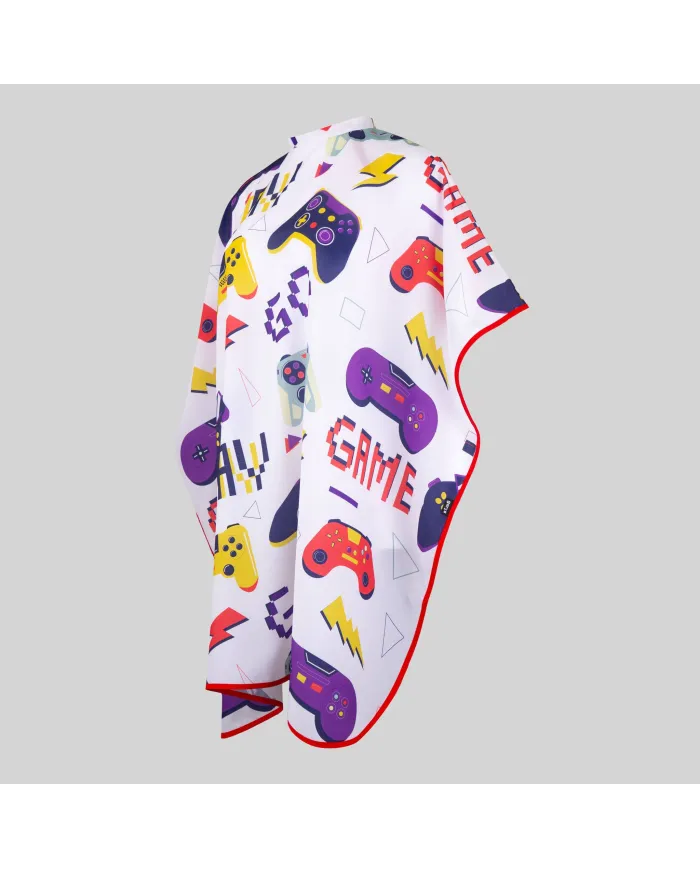CAPA DE PELUQUERIA INFANTIL ESTAMPADA GARYS