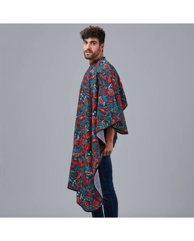 CAPA DE PELUQUERIA ESTAMPADA GARYS