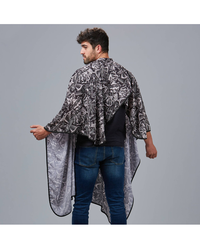 CAPA DE PELUQUERIA ESTAMPADA GARYS