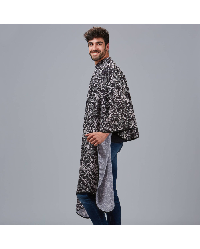CAPA DE PELUQUERIA ESTAMPADA GARYS