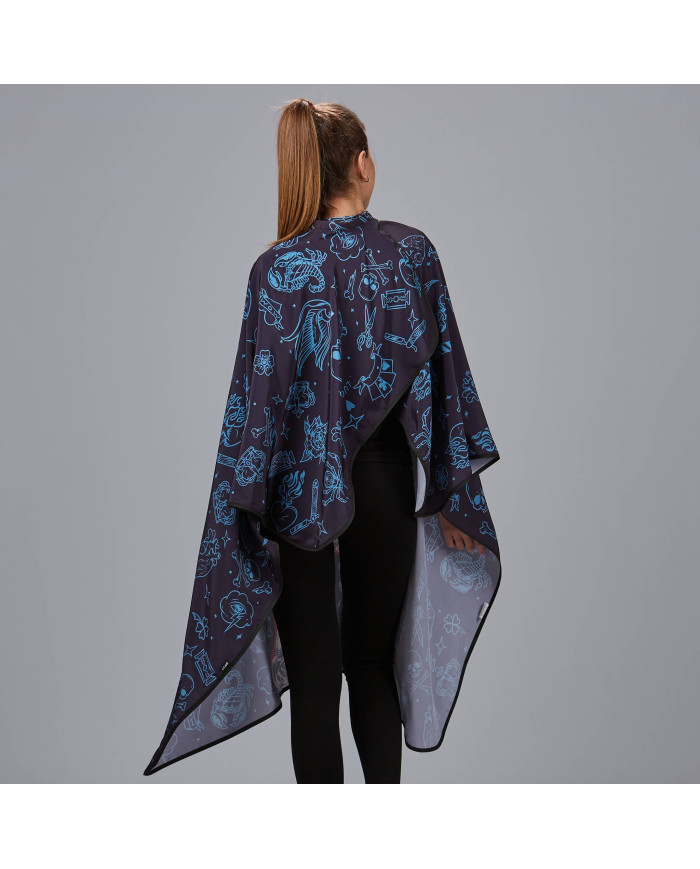 CAPA DE PELUQUERIA ESTAMPADA GARYS