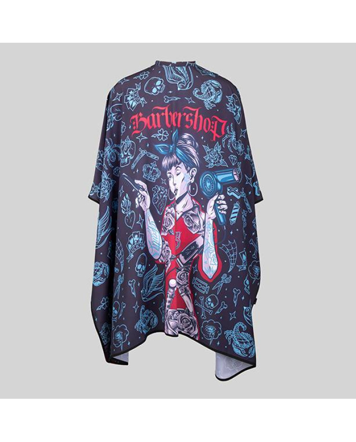 CAPA DE PELUQUERIA ESTAMPADA GARYS
